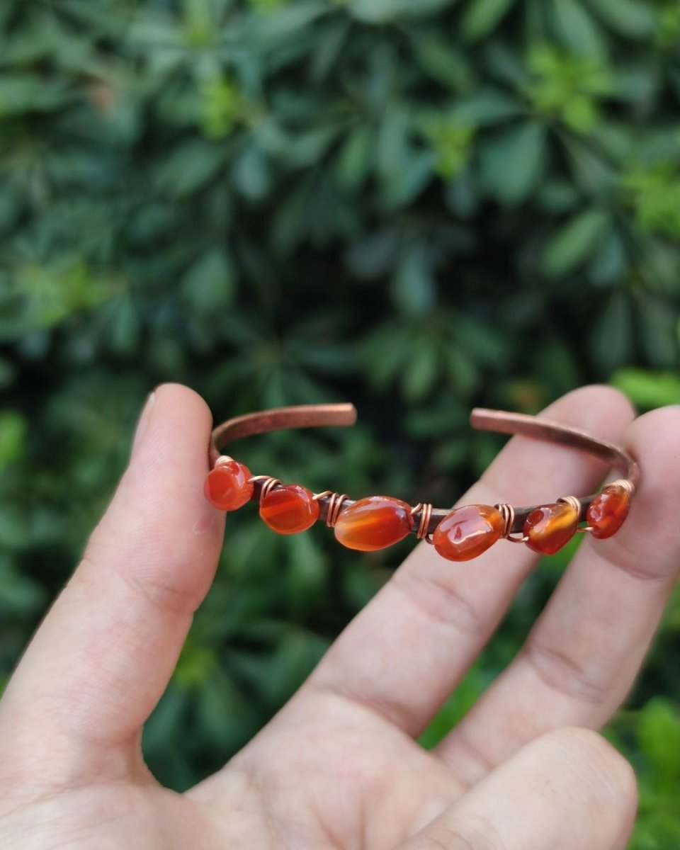 Invest in our Carnelian Bangle in Lebanon at Sacred