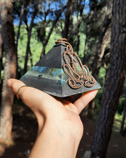 Invest in our Moment of Stillness II - Orgonite Pyramid in Lebanon at Sacred