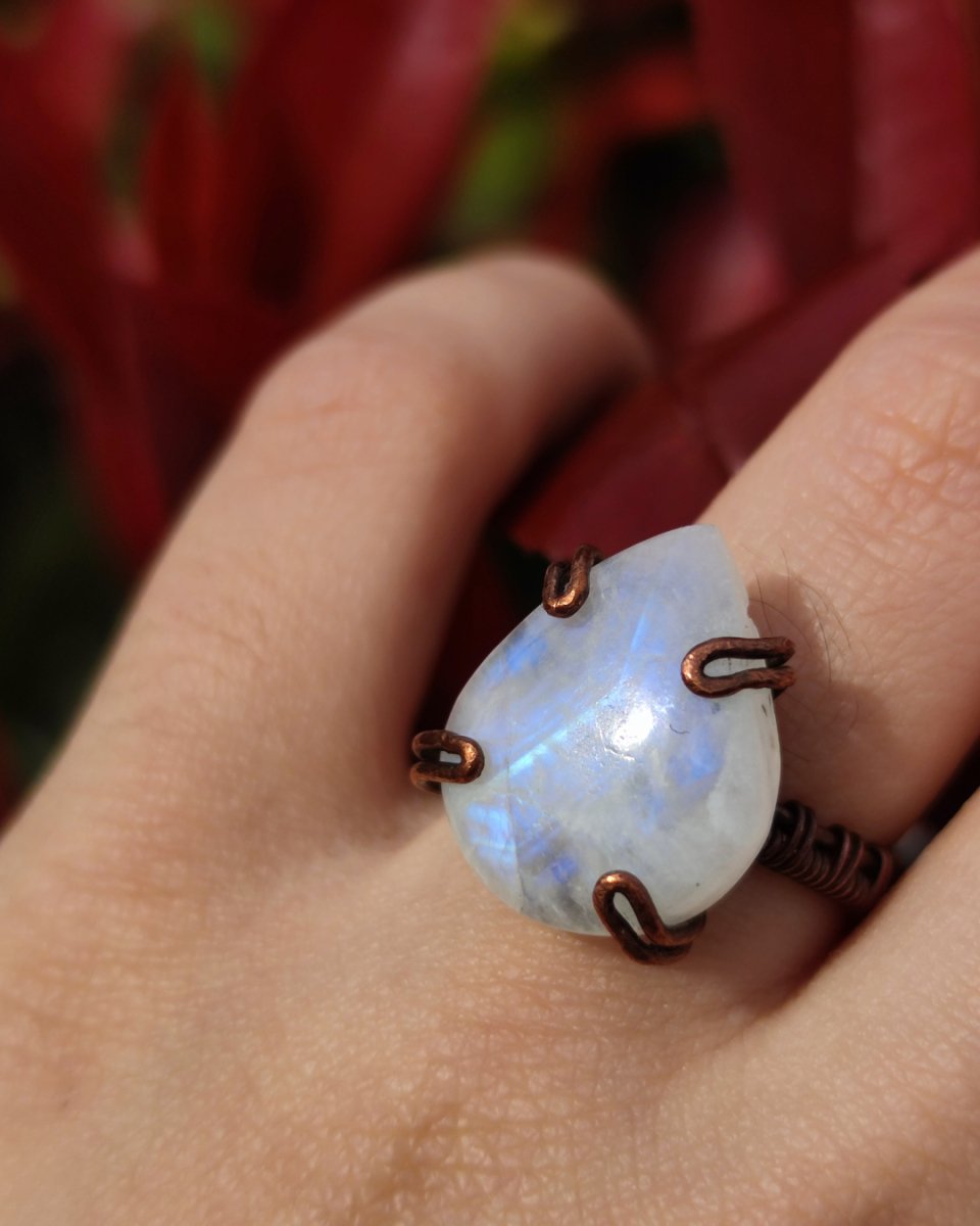 Invest in our Moonstone ring in Lebanon at Sacred