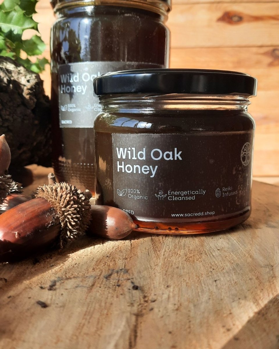 Invest in our Wild Oak Honey in Lebanon at Sacred